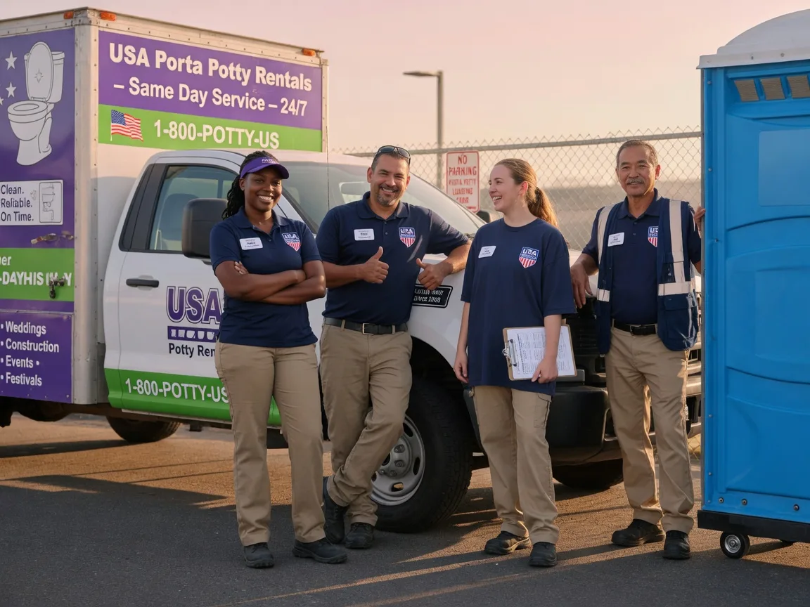 Porta Potty Rental company in Franklin, VA